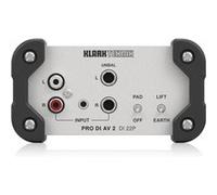 Klark Teknik Pro Di Av 2 Di 22P - Boite De Direct Stéréo Passif G