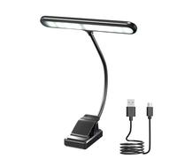 Klarlight 27LEDs Lampe Piano,Lampes pour Pupitre de Musique, 4 Couleurs 3 Luminosités Lampe Pupitre,USB Rechargeable Lectura Land Lampe,Lampe Lecture pour Piano Partitions Guitare