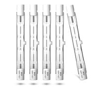 Klarlight 5x Eco Ampoule Halogene R7s 78mm 48W 230V Lampe Halogène Blanc Chaud 2700K 750lm Dimmable Ampoule Projecteur Linéaire à Double Extrémité Type J pour Travail Sécurité Paysage Lampadaires