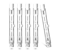 Klarlight 5x Eco Ampoule Halogene R7s 78mm 80W 230V Lampe Halogène Blanc Chaud 2800K 1390lm Dimmable Ampoule Projecteur Linéaire à Double Extrémité Type J pour Travail Sécurité Paysage Lampadaires