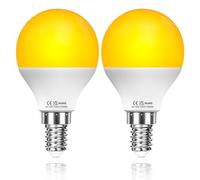 Klarlight Ampoule LED E14 Blanc Chaud 2000K, 3W G45 Non-dimmable Ampoule Sommeil Anti Lumière Bleue, Ampoules E14 Veilleuse Enfant pour Lampe de Chevet, Lampe de Lecture, Chambre de Bébé(Lot de 2)