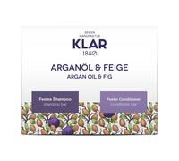 Klar's set cadeau shampooing solide et après-shampooing huile d'argan & figue