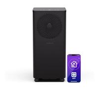 Klarstein Aero Ring Climatiseur Mobile - 9,000 BTU, 3-en-1 Refroidissement, Déshumidificateur & Ventilateur, Commande App & Vocale, Pour Pièces Jusqu'à 31 m², Éco R290, Roulettes, Noir