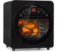 Klarstein AeroVital Easy Touch Friteuse à air chaud 14 L - Fonction mini-four et déshydrateur - Noir Noir G
