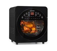 Klarstein AeroVital easy touch - Friteuse a Air Chaud, Airfryer 1700 W, Volume XXL 14 L, 16 Programmes, Boitier Cool-Touch, Minuteur 60 min, Fonction Deshydratation 8 h, Noir