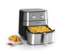 Klarstein AeroVital Unique 5,4 L Autonome 1700 W Friteuse d’air chaud Métallique, Argent