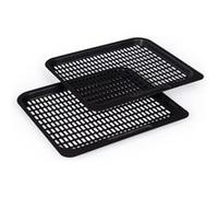 AeroVital Fry Set de 2 grilles de cuisson pour friteuse 24x 20cm acier