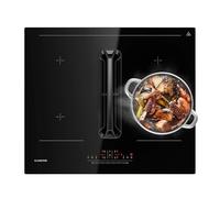 AirJet 60 Down Air System | table de cuisson à induction avec hotte aspirante | 10000 W | 600 m³/h | Boost A+