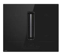 Klarstein AirJet Basic Table à induction avec Hotte intégrée - 10 kW, 600 m³/h, CEE A+, 52 dB, 9 vitesses, Commande tactile, Filtre aluminium, Noir