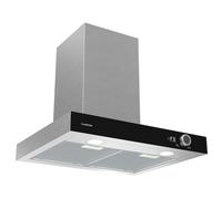 Klarstein AirNova 60cm 614m³/h Hotte Murale Argent APP