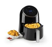 Klarstein airvital - Friteuse à air chaud, Plusieurs coloris, Pas d'odeur de graisse, Jusqu'à 80% de calories en moins, Panier à friture, Revêtement anti adhésif, Cuve de 3,5L, Anthracite Noir