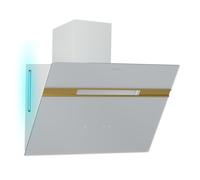 Klarstein Alina Hotte aspirante 60 cm CEE A Tactile Éclairage LED évacuation-mode recyclage d'air 600 m³-h