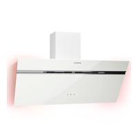 Klarstein Alina 80cm 615m³/h Hotte Décorative Blanc A
