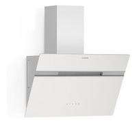 Klarstein Alina Hotte Aspirante - 60 cm Hotte Décorative 600 m³/h Classe A LED 68 dB Recirculation & Évacuation Blanche