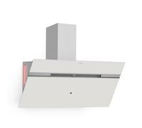 Klarstein Alina Smart 90cm 615m³/h Hotte Décorative Blanc A