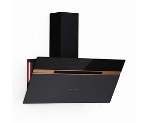 Klarstein Alina Smart 90cm 689m³/h Hotte Décorative Noir APP