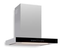 Klarstein Hotte aspirante murale Alinea 60 – Contrôle par appli, 577 m³/h, LED, commande tactile