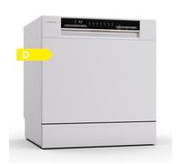 Klarstein Amazonia Eco 8 Mini Lave-vaisselle Blanc