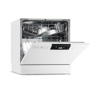 Klarstein Amazonia Neo 55cm Lave-vaisselle 8 Programmes Blanc F