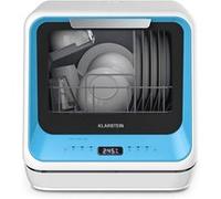 Klarstein Amazonia Nano 42cm 6 Programmes Mini Lave-vaisselle Bleu D