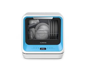 Klarstein Amazonia Nano 42cm 6 Programmes Mini Lave-vaisselle Bleu D