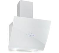 Klarstein Annabelle 60 Hotte aspirante 60cm - Débit d'air 650 m³- h - Moteur 230W 3 vitesses - Classe B - Design moderne verre blanc