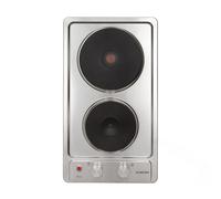 Klarstein Appetito 30 cm Table de cuisson électrique 2 plaques Argent