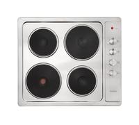 Table de cuisson électrique - Klarstein Appetito Quatro - 4 plaques - 6 niveaux de puissance - 5500 watts - Acier inoxydable