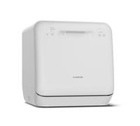Klarstein Aquatica Mini Lave Vaisselle Pose libre Compact Réservoir ou Raccordement 3 Programmes 5L 2 Couverts Silencieux
