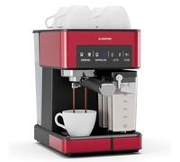 Klarstein Arabica Comfort machine à expresso - 20 bars, 1350 W, avec mousseur à lait, compatible café moulu & dosettes, réservoir 1,8 L, panneau tactile, nettoyage facile