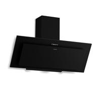 Klarstein Athena 90cm 254m³/h Hotte Décorative Noir APPP