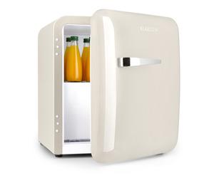 Klarstein Audrey 44cm 37L Petit Frigo avec Congélateur Crème E