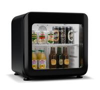 Klarstein Audrey Evo 40cm 45L Frigo à Boisson avec Porte Vitrée Noir C
