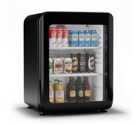 Klarstein Audrey Evo 64cm 65L Frigo à Boisson avec Porte Vitrée Noir C