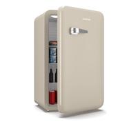 Klarstein Audrey Evo Mini-réfrigérateur 90 L Frigo design rétro silencieux compact Mini bar 3 couleurs Crème