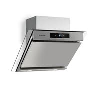 Klarstein Hotte aspirante Balzac Silent 60 cm - Extraction et recirculation, Tactile, LED, Argent