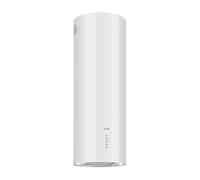 Klarstein Barella - Hotte suspendue, 518 m³/h en mode recyclage, LED, hotte îlot, 35 x 93 x 43 cm, blanc