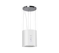 Klarstein Barett 35cm 522m³/h Hotte d'Îlot Blanc AP