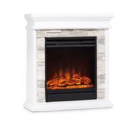 Klarstein Beerenberg 1800W 60cm Cheminée électrique Blanc