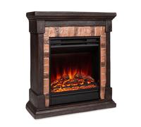 Klarstein Cheminée électrique Beerenberg 1800 W Chauffage 10 à 30 °C Télécommande