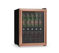 Klarstein Beersafe 64cm 60L Frigo Vitrine avec Porte Vitrée Cuivre D