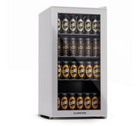 Klarstein Beersafe 84cm 74L Frigo Vitrine avec Porte Vitrée Gris clair E