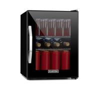 Klarstein Beersafe Reflect 55.2cm 33L Frigo Vitrine avec Porte Vitrée Noir C