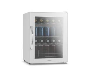Klarstein Beersafe Reflect 64cm 60L Frigo à Boisson avec Porte Vitrée Blanc D