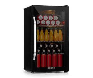 Klarstein Beersafe Reflect 84.5cm 80L Frigo Vitrine avec Porte Vitrée Noir E