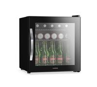 Klarstein Beersafe réfrigérateur à boissons avec porte en verre miroir | 44 x 48 cm | éclairage intérieur LED