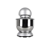 Klarstein Bella Argentea Set complet (robot de cuisine réglable en 6 niveaux, deux récipients de 5,2 litres en acier inoxydable) - argenté