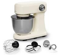 Klarstein Bella Evo Robot Pâtissier 1500W 5L Bol Inox 12 Vitesses Système Planétaire Robot Cuisine Crème Crème