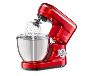 Klarstein Bella Mini 1200W 4L Robot de Cuisine Rouge