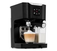 Cafetière expresso Klarstein Bella Vita - 1,4L - 1450W - Mousseur de lait - Noir